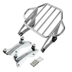 Chrome Luggage Rack Docking Hardware Harley Touring Street Glide (2014-2024)