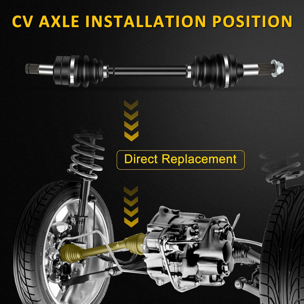 Complete CV Axle Set for Yamaha Grizzly 700 (2016–2018)