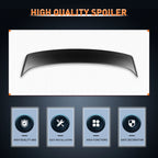 Matte Black Wing Spoiler with LED Brake for Toyota Corolla (2003–2013)