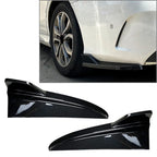 Set of 2 Rear Bumper Canard Splitter Side Vents for Benz C-Class W205 (2015–2021)