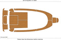 EVA Pad Foam Teak Deck Flooring for Aquador 21 (2010)