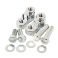 Chrome 1" Rear Lowering Kit for Harley Sportster 883 1200 (2005–2017)