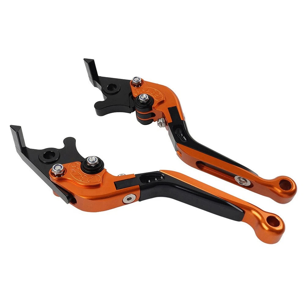 2X Folding Extendable Brake Clutch Levers for Kawasaki ZX1400/ZX14R/ZZR1400 (2006–2017)