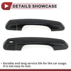 Set of 4 Car Door Handle Covers for Toyota Land Cruiser Prado J150 (2009–2021)