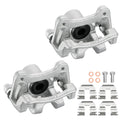 Set of 2 Rear Brake Calipers with Brackets for Hyundai Sonata (2011–2015)