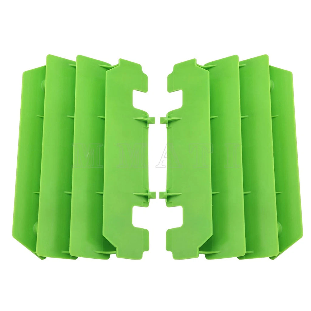 2 Radiator Shrouds Guards for Kawasaki KX250 KX125 (1994–2005) #14037-1310-6W