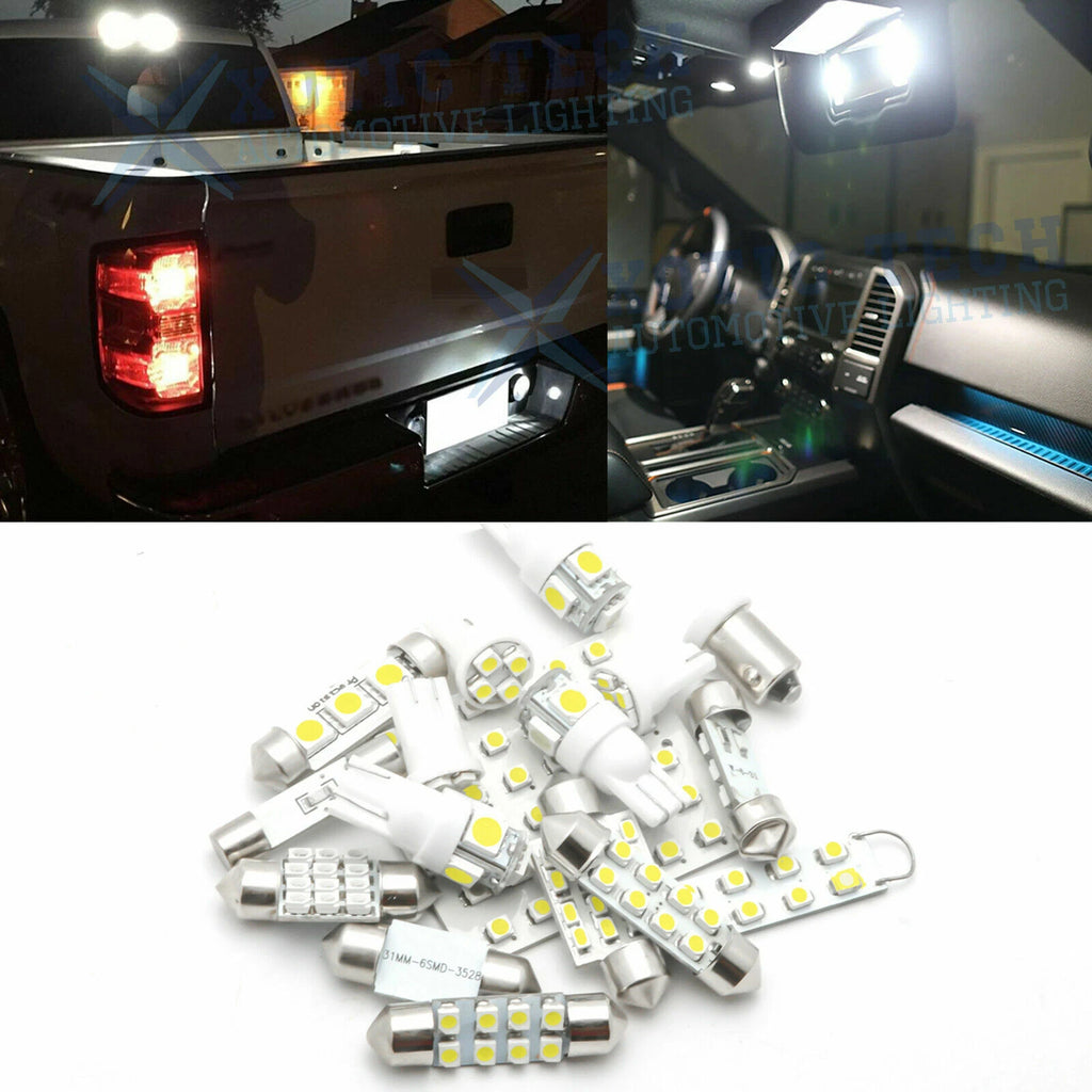 LED Light Kit for Chevy Silverado Interior Cargo License 1999–2006