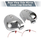 Rearview Mirror Cover Overlay Chrome Plated for Mercedes-Benz M Class (1998-2005)