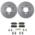 Set of 2 Bosch QuietCast Rear Rotors & Ceramic Brake Pads for Kona Seltos (2019–2023)
