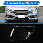 1 Pcs Headlight Lens Cover for Mitsubishi Pajero (2007–2018)