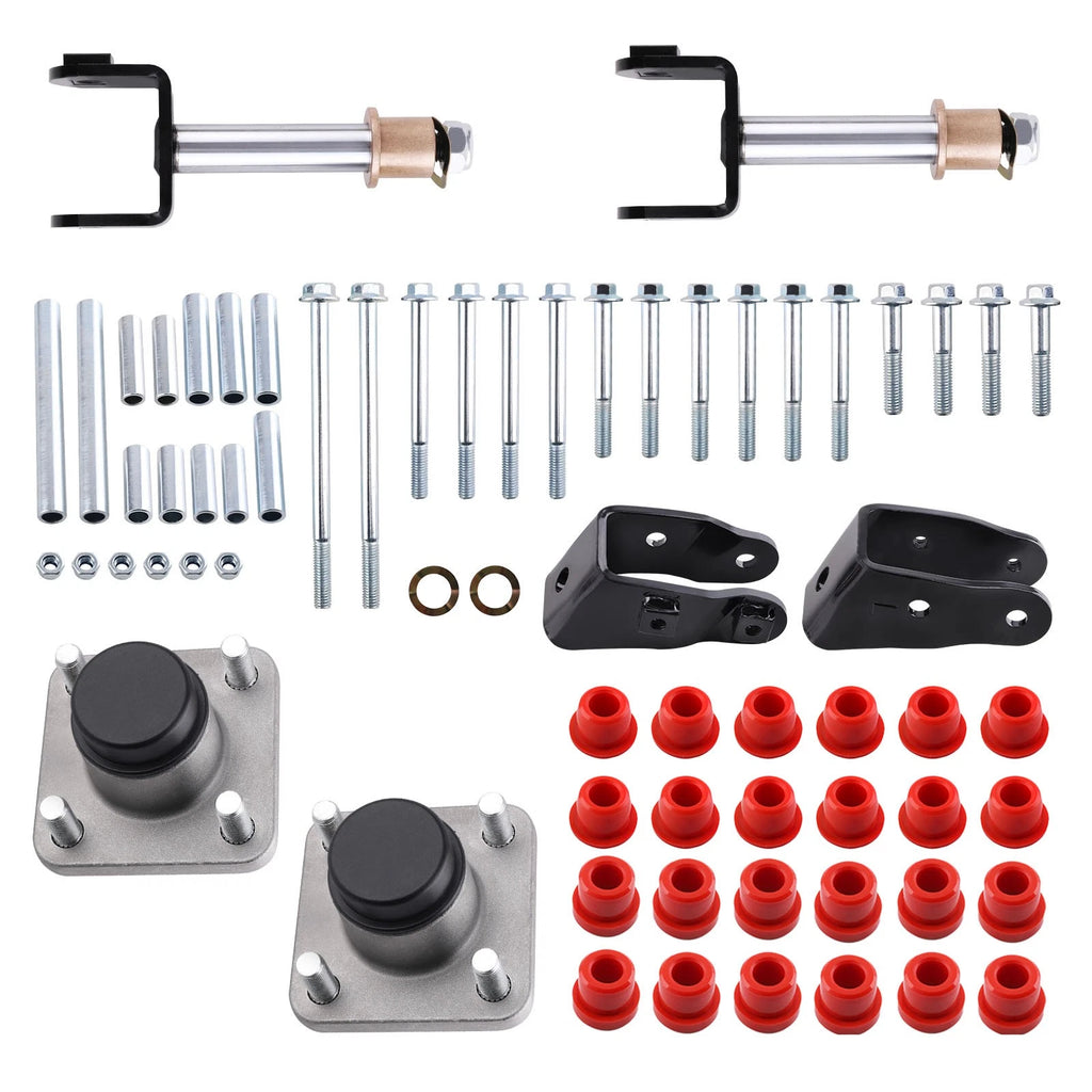 Deluxe Front End Repair Kit with Control Arm Bushing for Club Car Precedent (2004–Present)