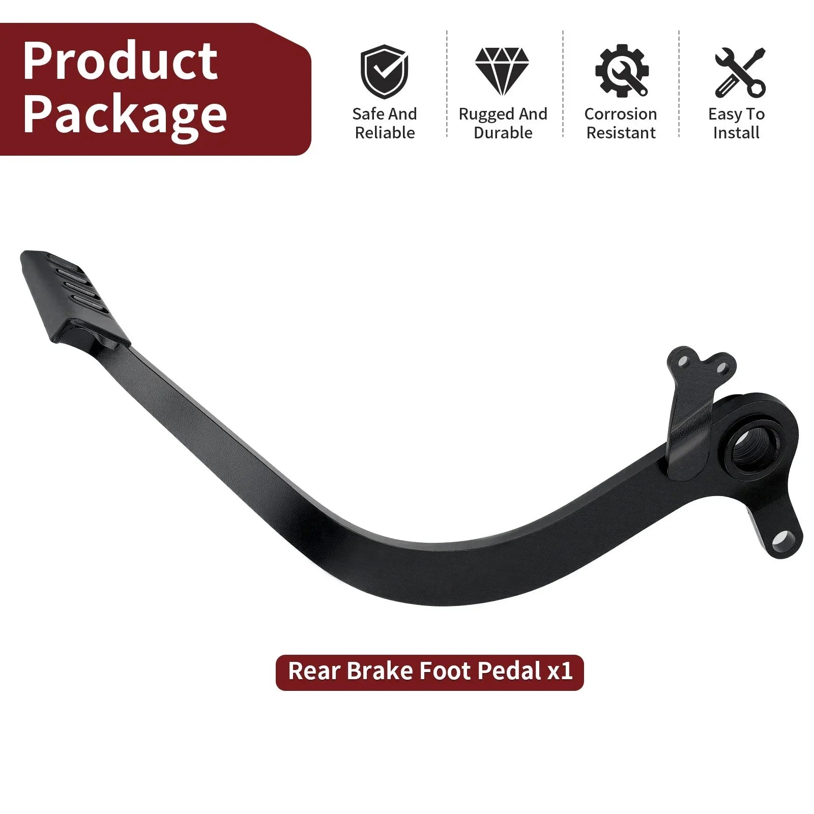 REAR BRAKE PEDAL for Honda GROM (2014–2018)