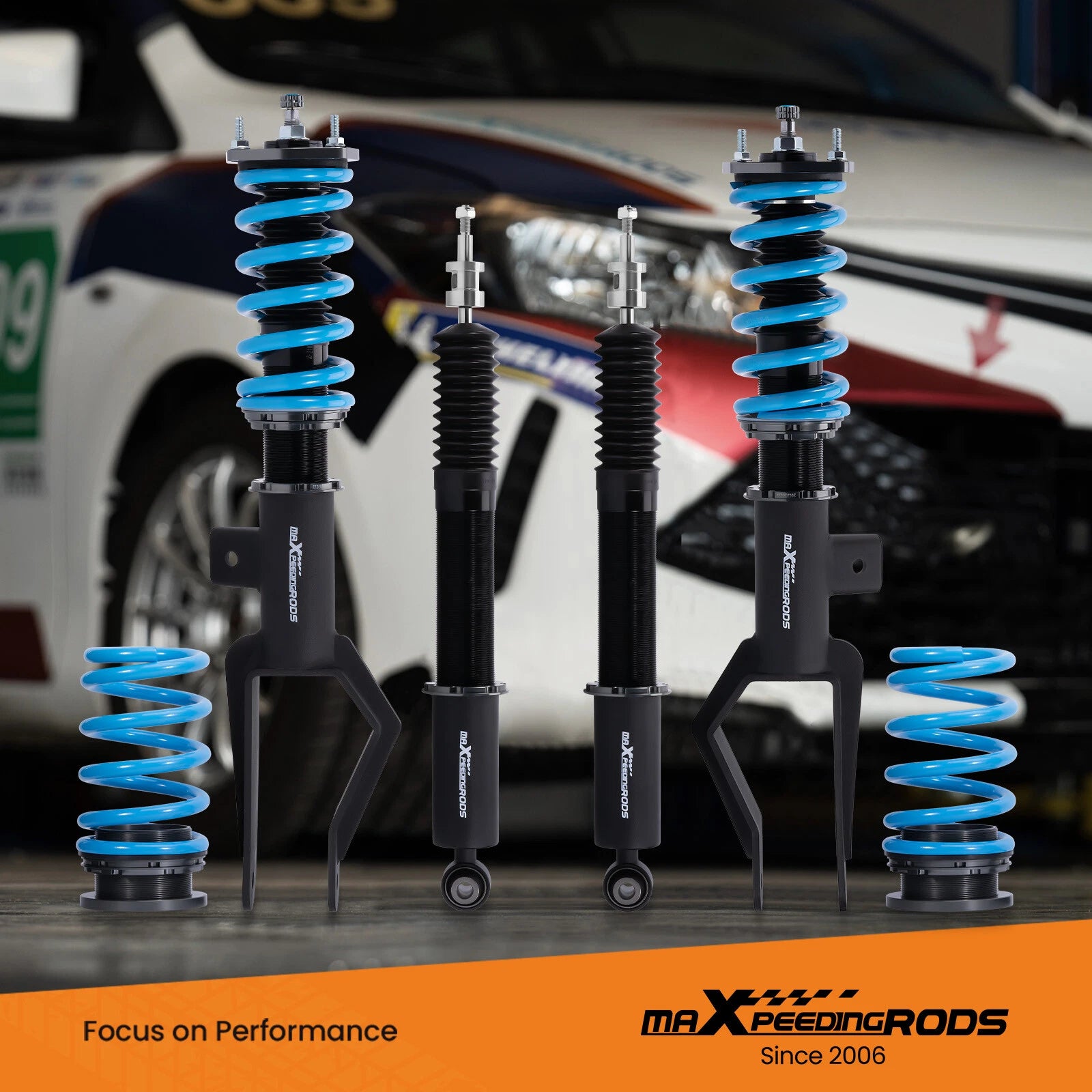 Coilovers Suspension Kit for Tesla Model Y AWD (2020–2025)