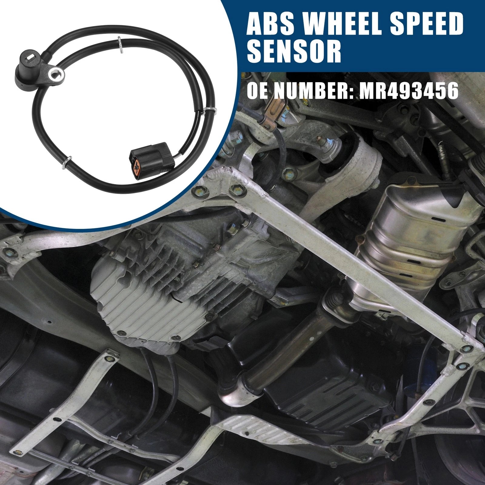ABS Wheel Speed Sensor MR493456 for Mitsubishi Lancer EVO (1996–2003)