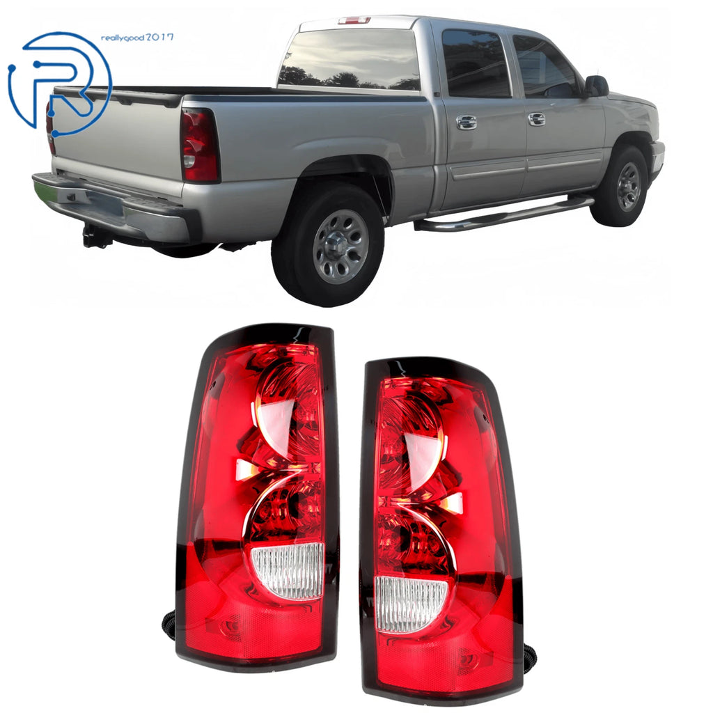 Set of 2 Tail Lights for Chevy Silverado 1500 2500 3500 (2003–2006)