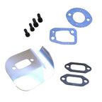 Deflector Bracket and Bolt Kit for 61 268 272 Chainsaws (Compatible)