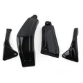 4X Gloss Black Frame Cover for Suzuki Boulevard M109 M109R (2006–2023)
