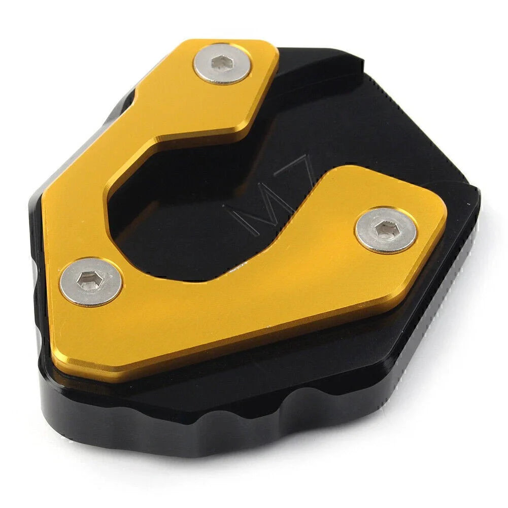 Gold Kickstand Side Stand Extension Pad for Yamaha MT-07 FZ-07 (2014-2023)