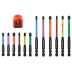 Screwdriver Bits Set of 4 Red Cross Yellow 4.5mm 65mm