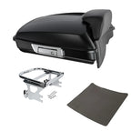 Matte Black Razor Trunk Pad for Harley Touring Road Glide (1997–2008)