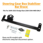 Steering Gear Box Stabilizer Bar Brace for Dodge Ram 2500 3500 (2009–2022)