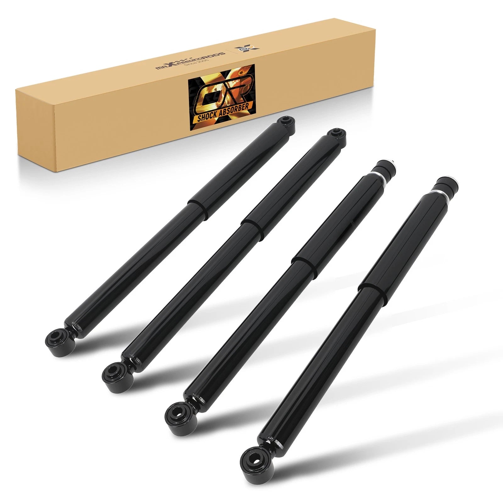Set of 2 Front Rear Left+Right Suspension Shock Strut Assembly for Ram 2500 (2011–2013) 4WD