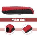 Faux Leather Handbrake Cover for Honda Civic 2006-2011 Black Red