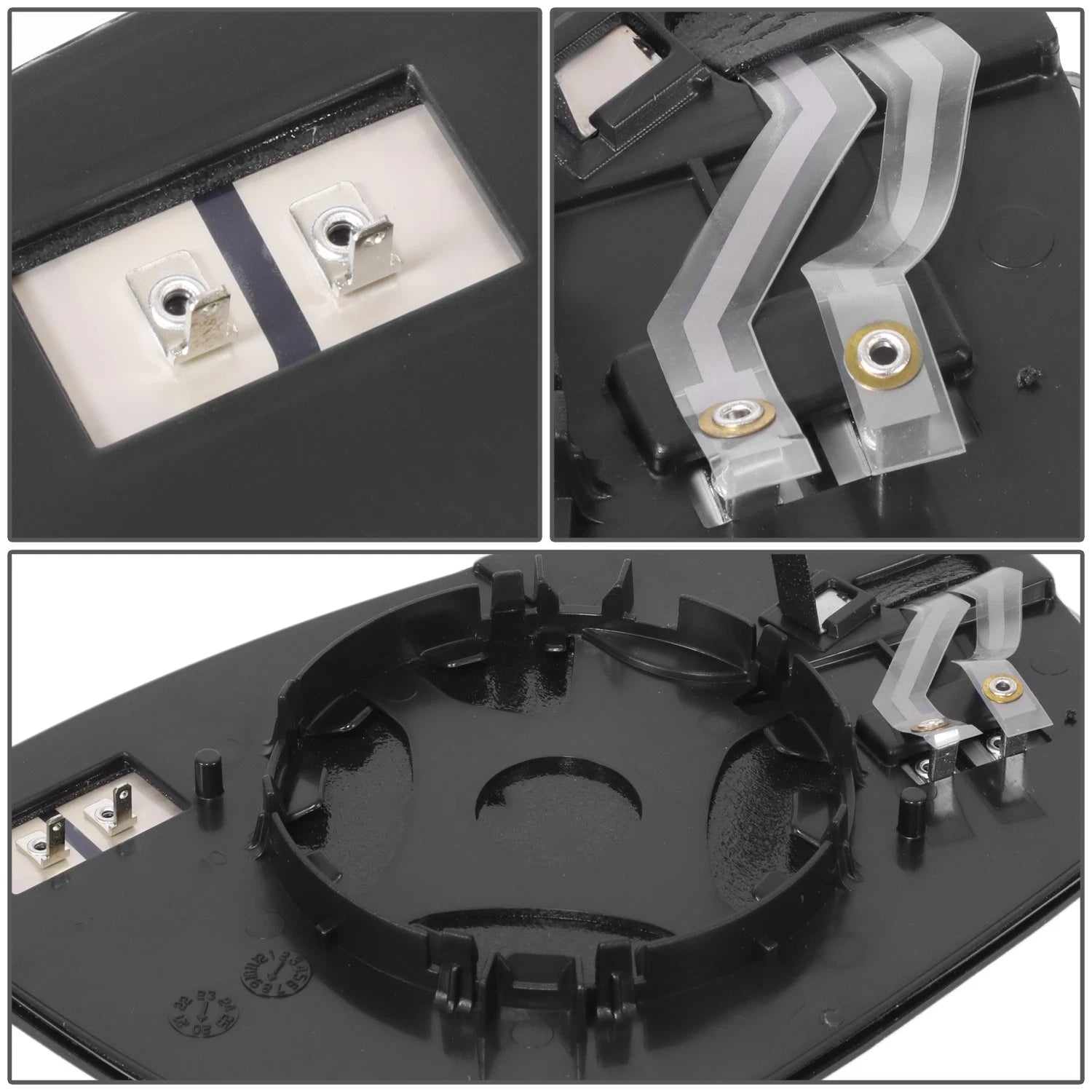 Driver Left Heated Mirror Glass for Ford Focus (2012–2018)