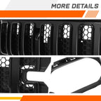 Honeycomb Mesh Front Bumper Grille Cover for Ford Bronco Sport (2021–2025)
