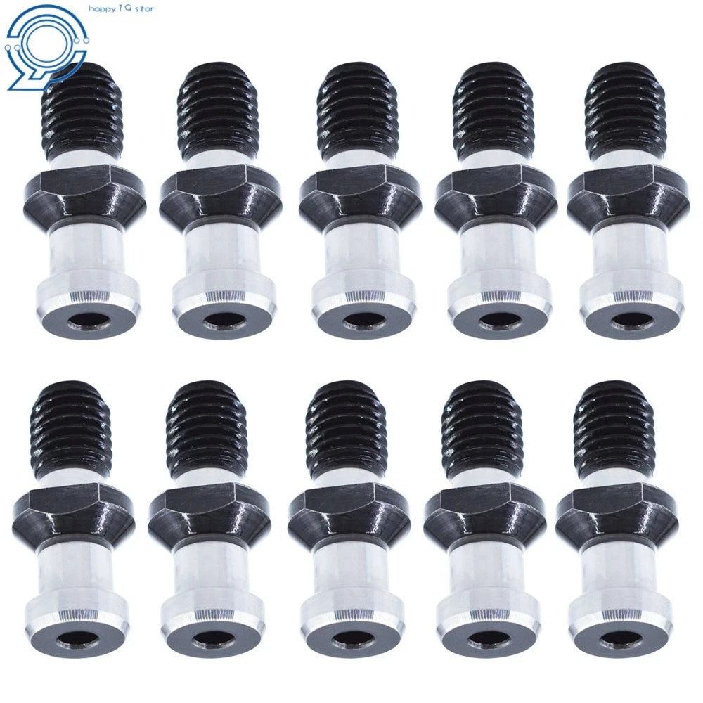10X Pull Stud Coolant Thru Retention Knob for Mori Doosan CAT40 (75°)