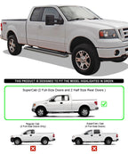 6-Inch Running Boards for Ford F150 Super Cab (2004-2008)