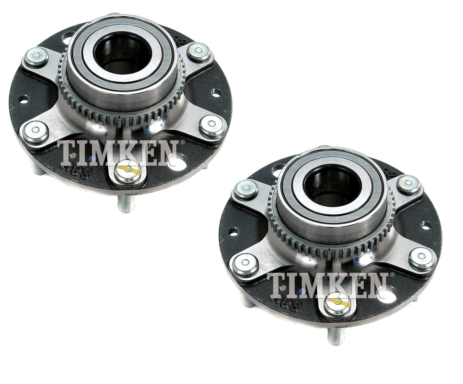 Set of 2 Rear Wheel Bearing & Hub Assemblies for Kia Hyundai (FWD)