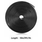 Set of 2 Rubber Door Guard Edge Trim Protectors for Universal Vehicles (32ft)