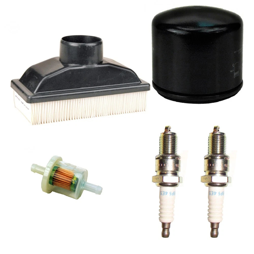 Engine Tune Up Kit for Kawasaki FR541V FR600V - Air Oil Fuel Filter Spark Plugs