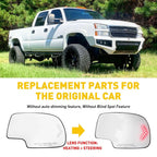 Heated Mirror Glass with Turn Signal for Chevy GMC Cadillac (2003–2007)