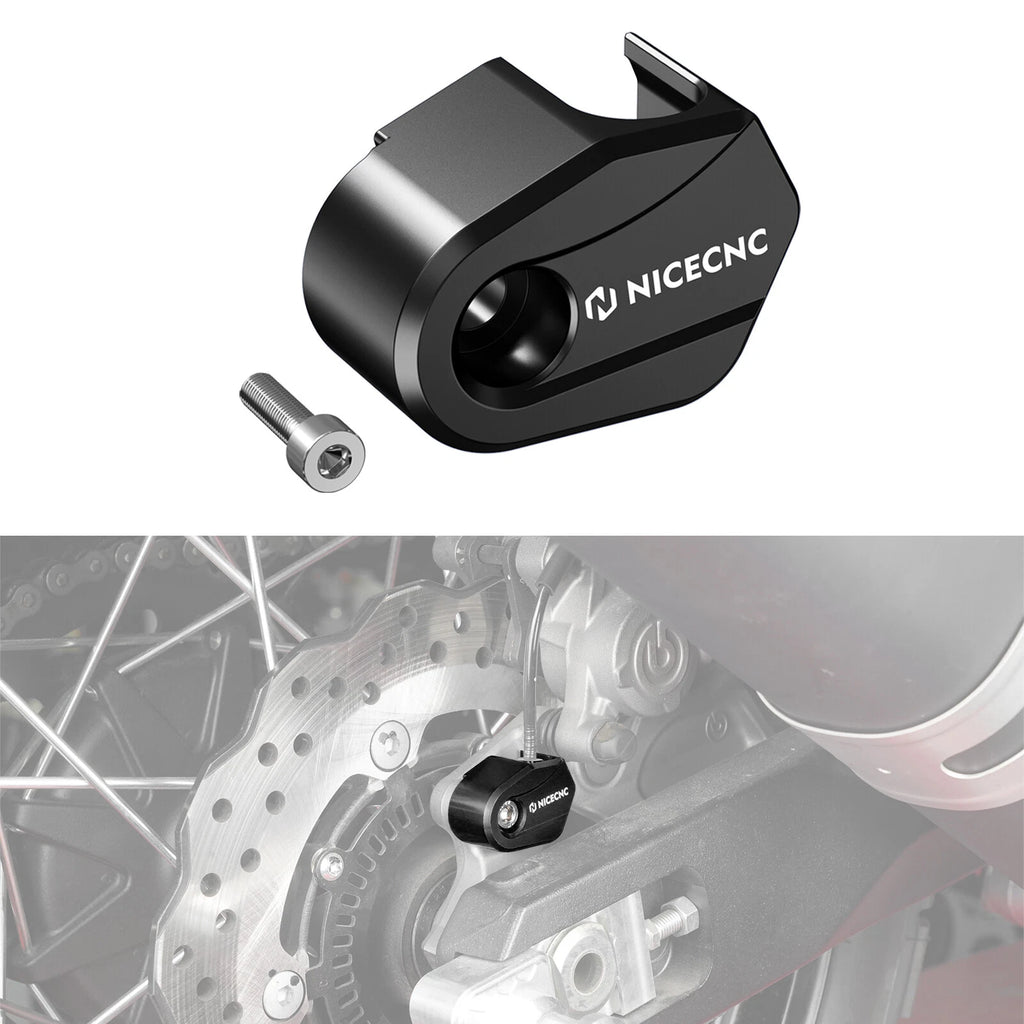 Aluminum Rear ABS Cable Guard Cover for Yamaha Tenere 700 (2019–2024)