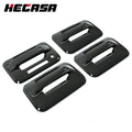 Set of 4 Black Door Handle Covers for Ford F150 F-150 (2004–2014)