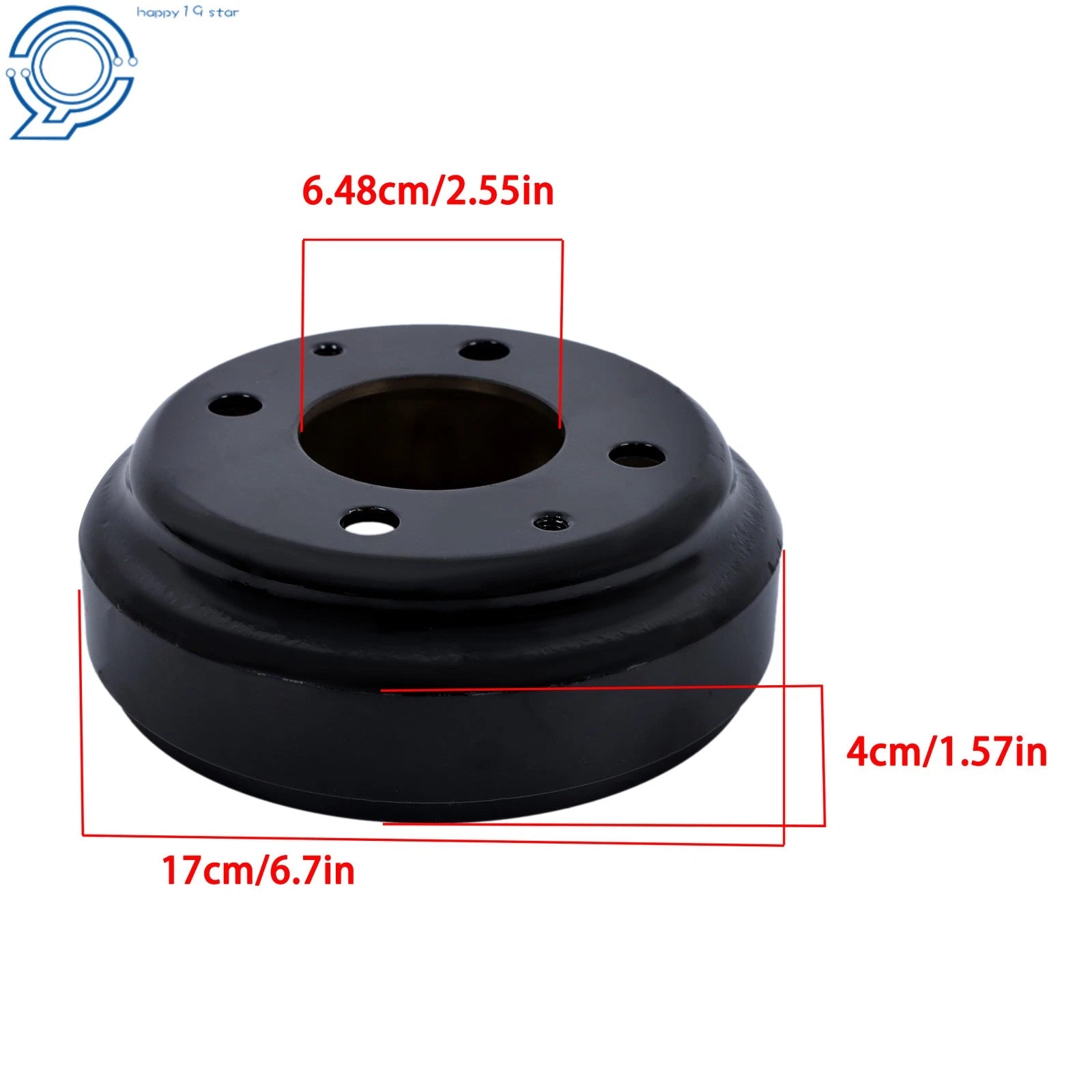Brake Drum Hub for Yamaha Golf Cart G1-G22&G29 (1978–Present) JU0-G6521-00-00