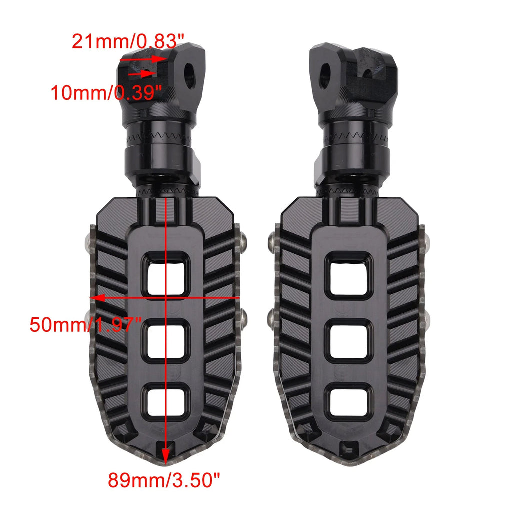 Front Footrests Foot Pegs for Indian FTR1200 (2019–2025)