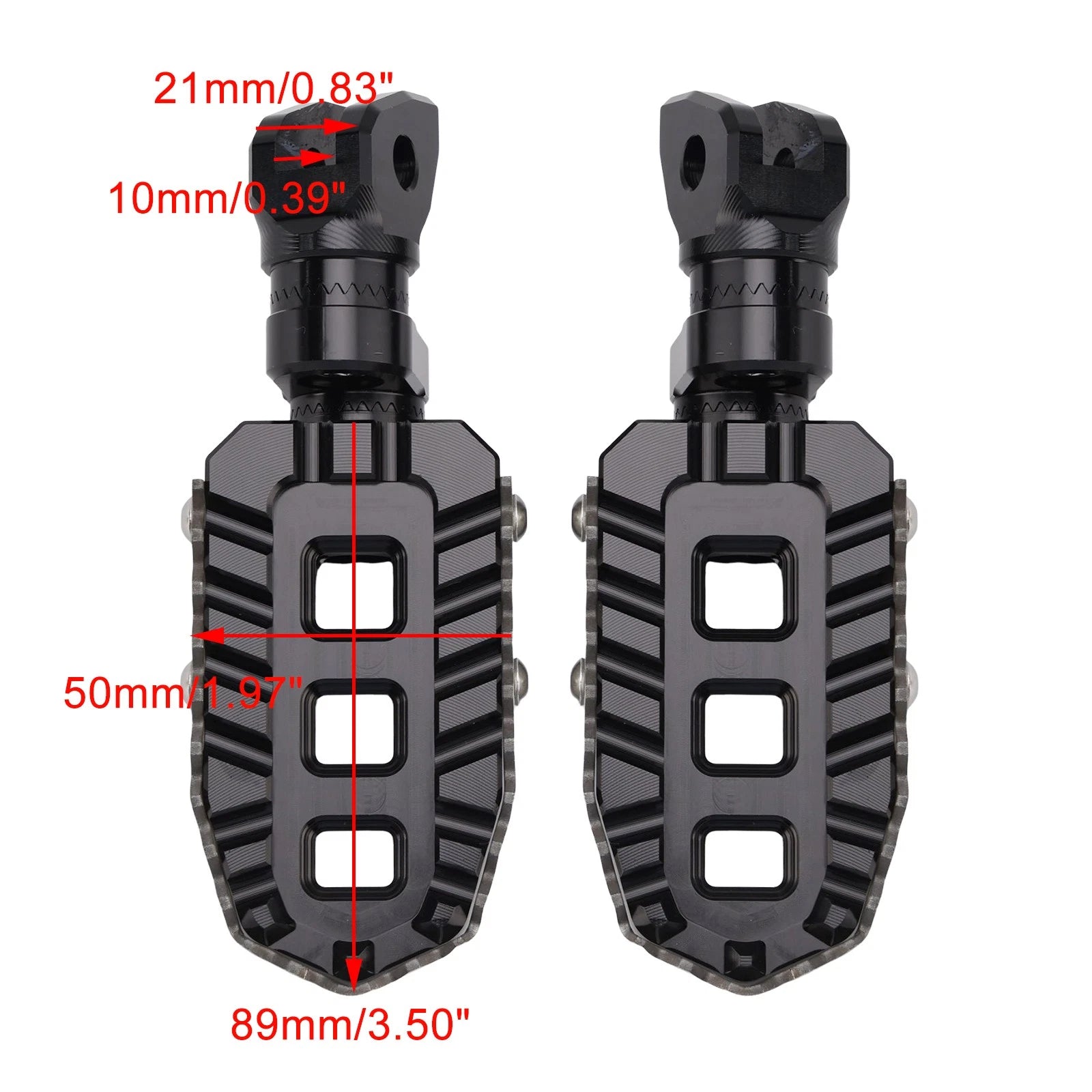 Front Footrests Foot Pegs for Indian FTR1200 (2019–2025)