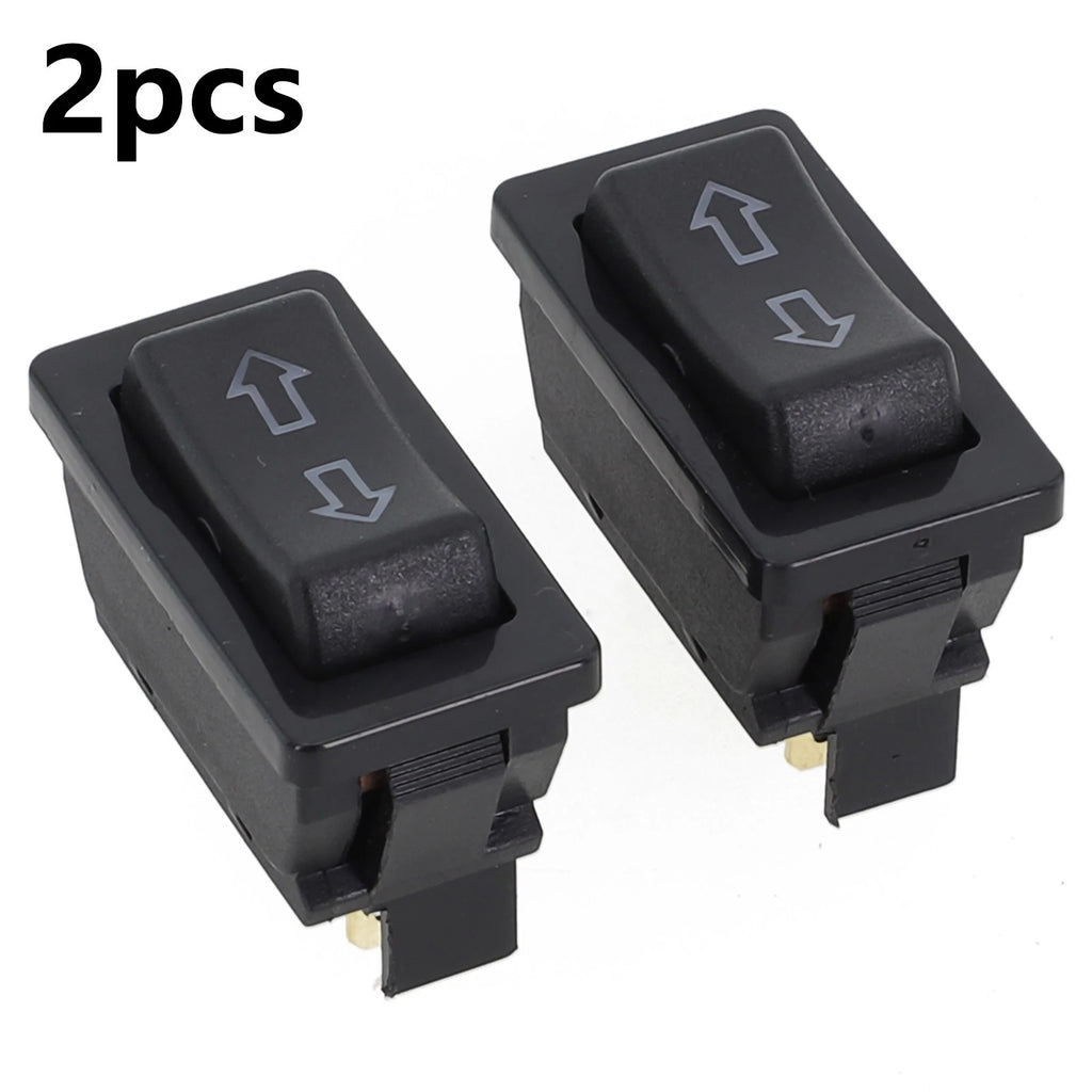 Set of 2 Universal 12V 2 Way Momentary Electric Aerial Rocker Switch