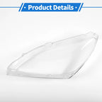 1 Pc Headlight Lens Cover for BMW 6 Series M6 (2010–2015) PC Clear