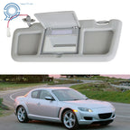Left Driver Side Sun Visor with Mirror for Mazda RX-8 (2004–2011) FE88-69-320B-77