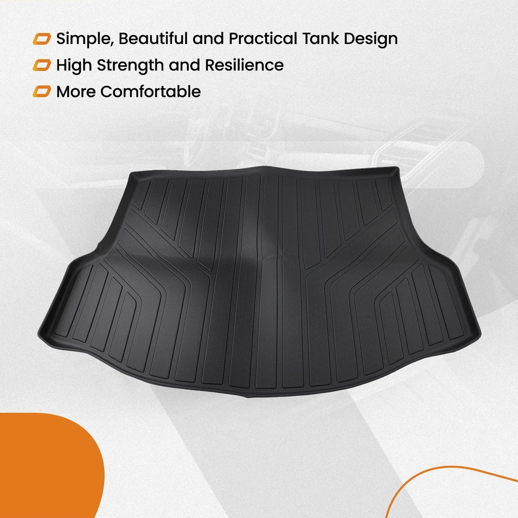 All Weather Rear Cargo Liner for Toyota RAV4 (2013–2018) TPE Trunk Mat