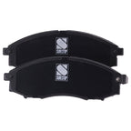 Set of 4 Front Ceramic Brake Pads for Nissan Frontier 4WD