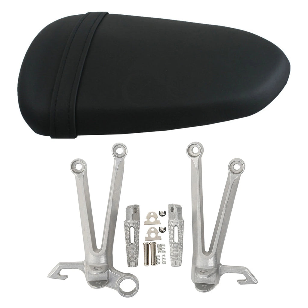 Rear Passenger Seat & Footpeg Footrest Bracket for Suzuki GSXR1000 (2005–2006)