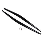 ABS Extension Panel Kit for Chevrolet Corvette C7 (2014–2019) Side Skirt Black
