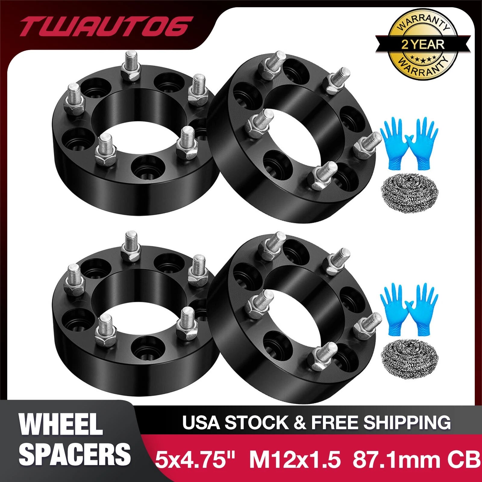 2" Wheel Spacers for Chevrolet S10 Blazer (1983–1989)