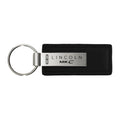 Black Leather Keychain KC1540.MKC - Officially Licensed for Lincoln MKC