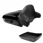 Chopped Trunk Backrest Pad for Harley Touring Road Street Glide (2009–2013)